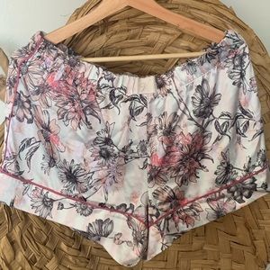 Victoria Secret Satin Pajama Shorts (L)